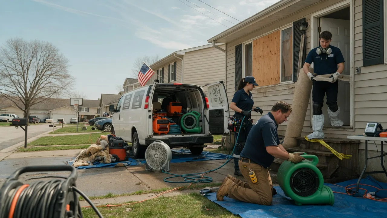 Water Damage Restoration in Holden, WV near me